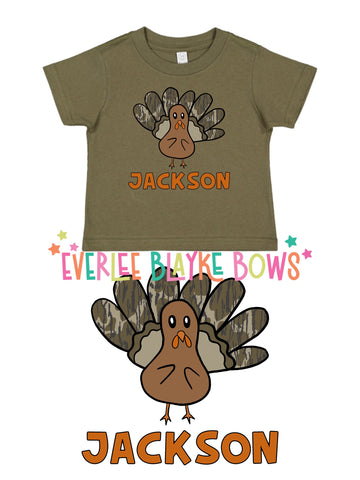 Camo Turkey Shirt