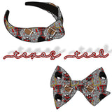 Team Headband/School Girl Bow