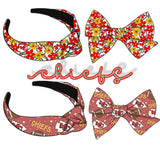 Team Headband/School Girl Bow