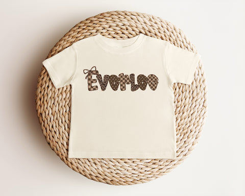 Toffee Checks Name SS