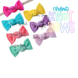 Velvet Knot Bows